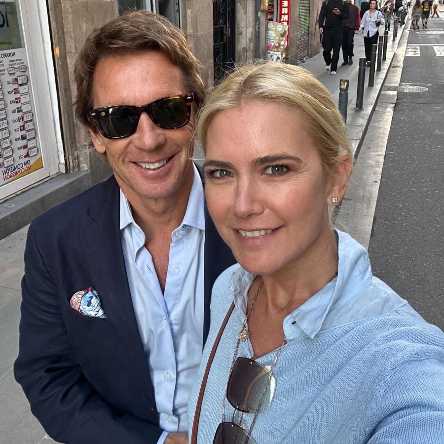 Valeria Mazza y Alejandro Gravier en Barcelona