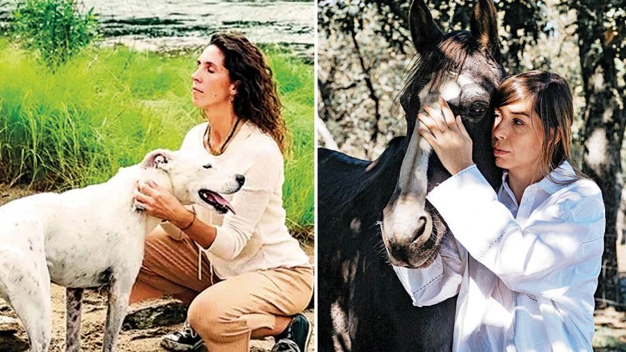 Comunicadoras con animales