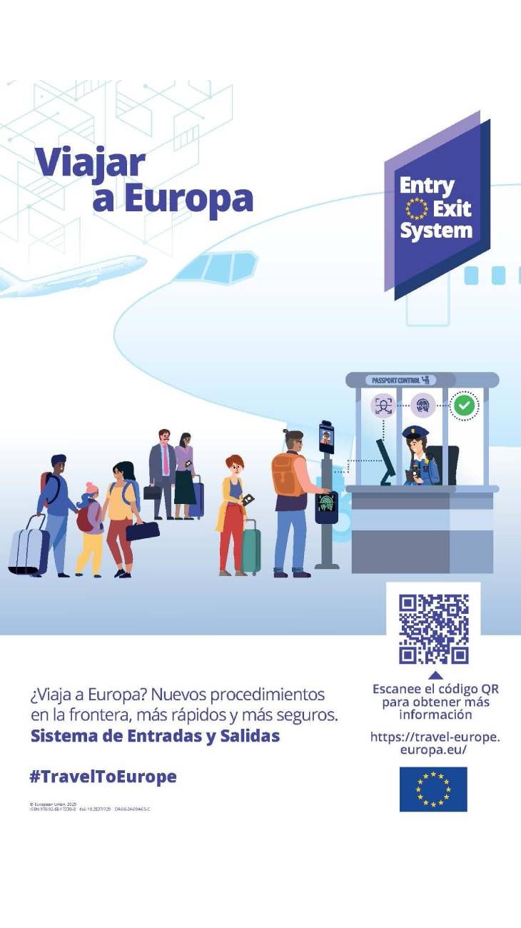  Fronteras inteligentes, nuevo control migratorio de la Unión Europea 26092025