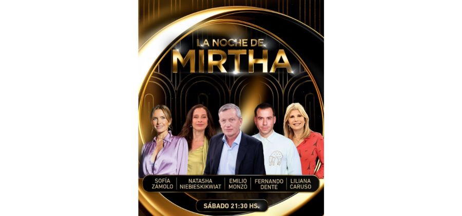 Los invitados a la mesa de Mirtha Legrand