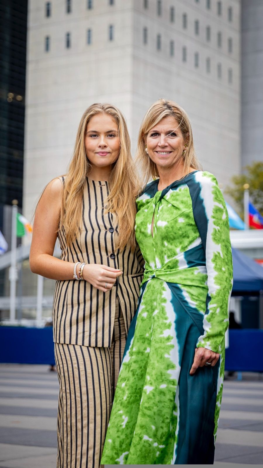 Máxima Zorreguieta y su hija Amalia