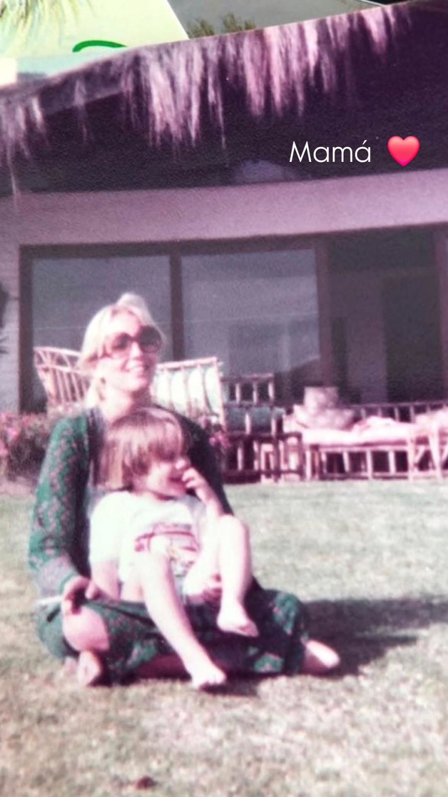 Benjamín Vicuña y su madre