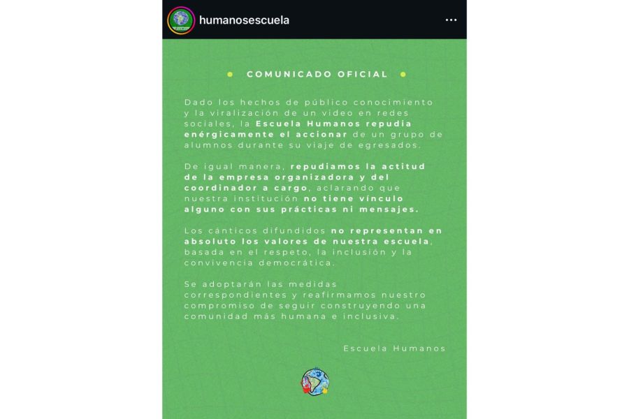 Cánticos antisemitas en Bariloche