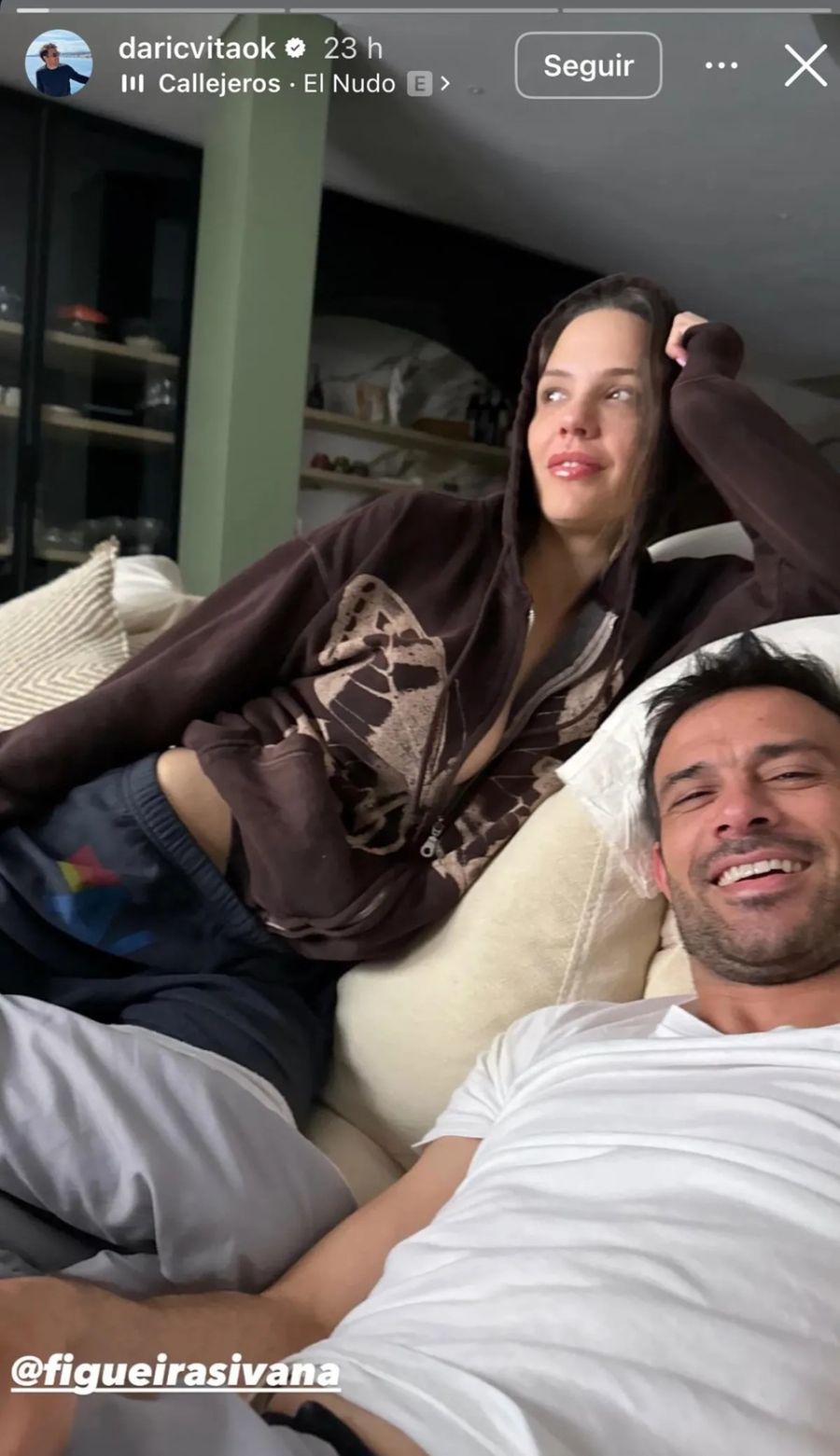 Ivana Figueiras y Darío Cvitanich