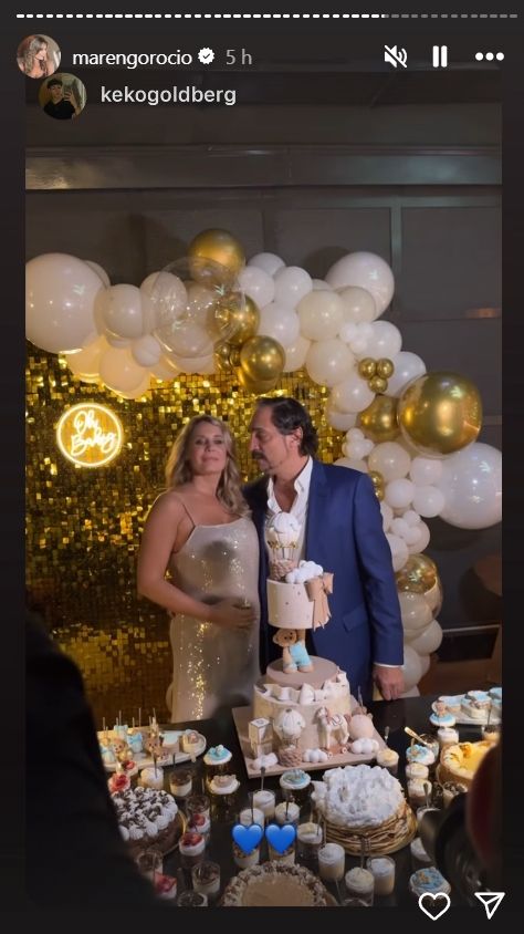Rocío Marengo y Eduardo Fort