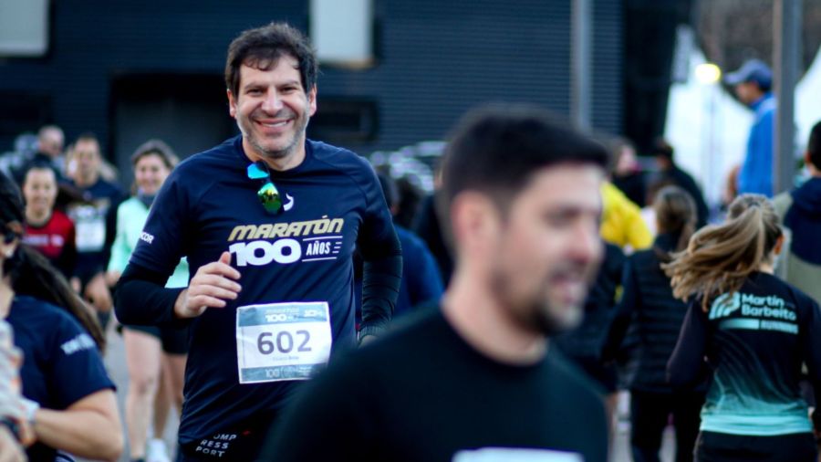 Eduardo Bittar en la maratón del Colegio de Abogados