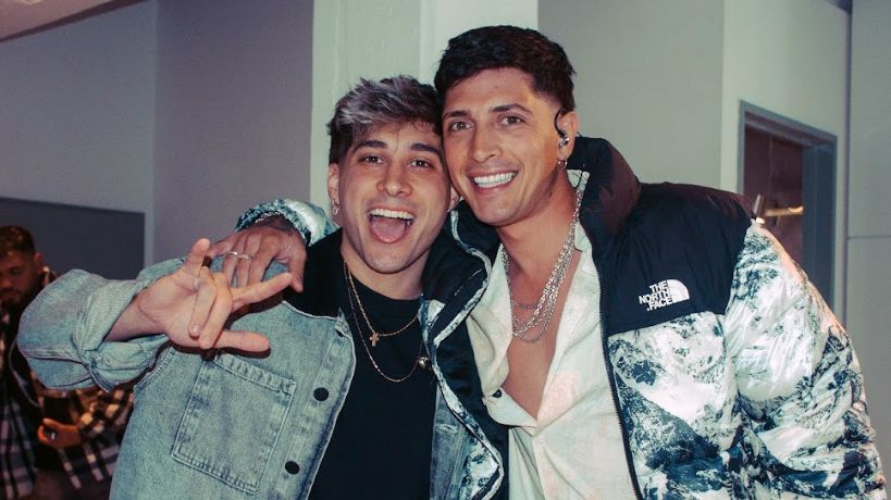 Joaco y Fer previo al Show de Desak2