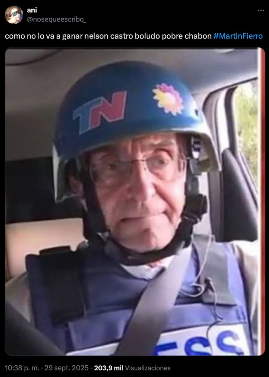 Los mejores memes de los Martín Fierro 2025