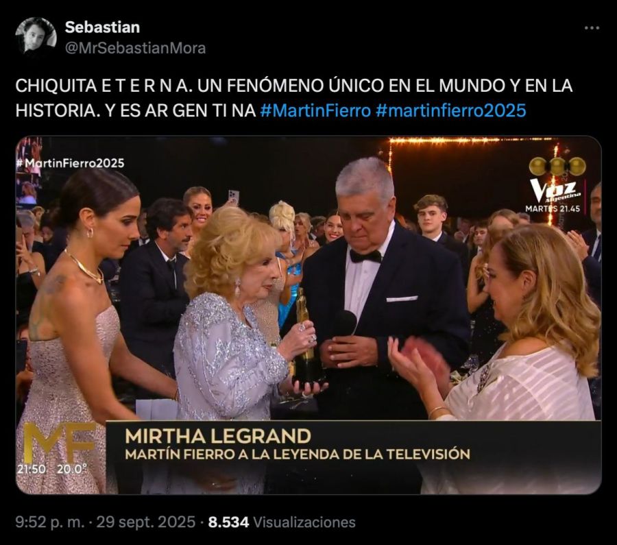 Los mejores memes de los Martín Fierro 2025