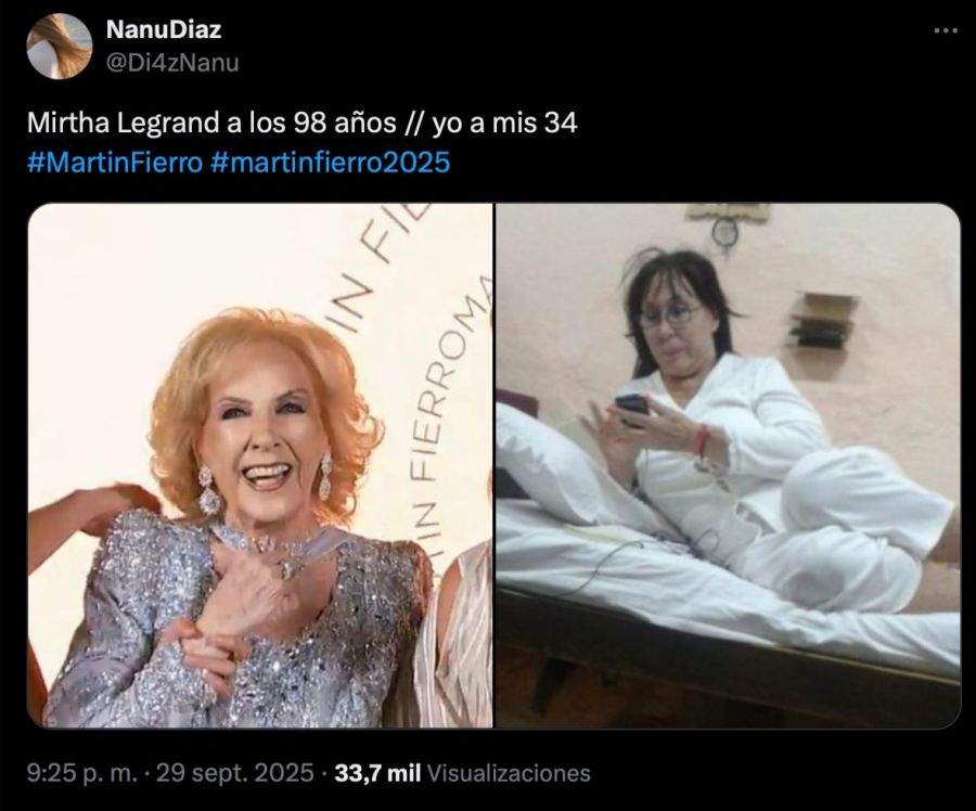 Los mejores memes de los Martín Fierro 2025
