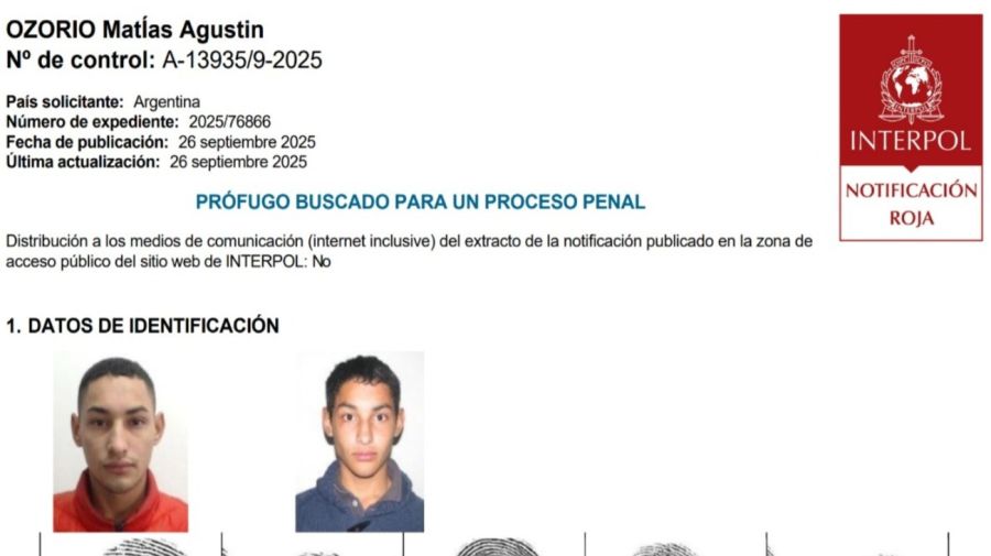 Matías Ozorio Interpol