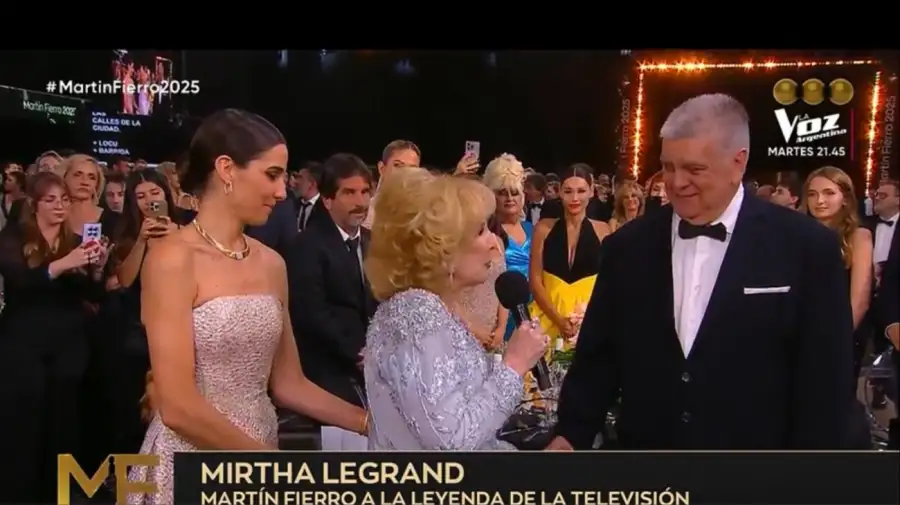 Mirtha Legran Martín Fierro TV 2025