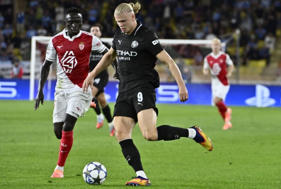 Erling Haaland en la UEFA Champions League