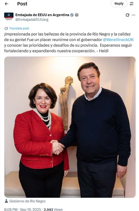 Heidi y Weretilneck 01102025