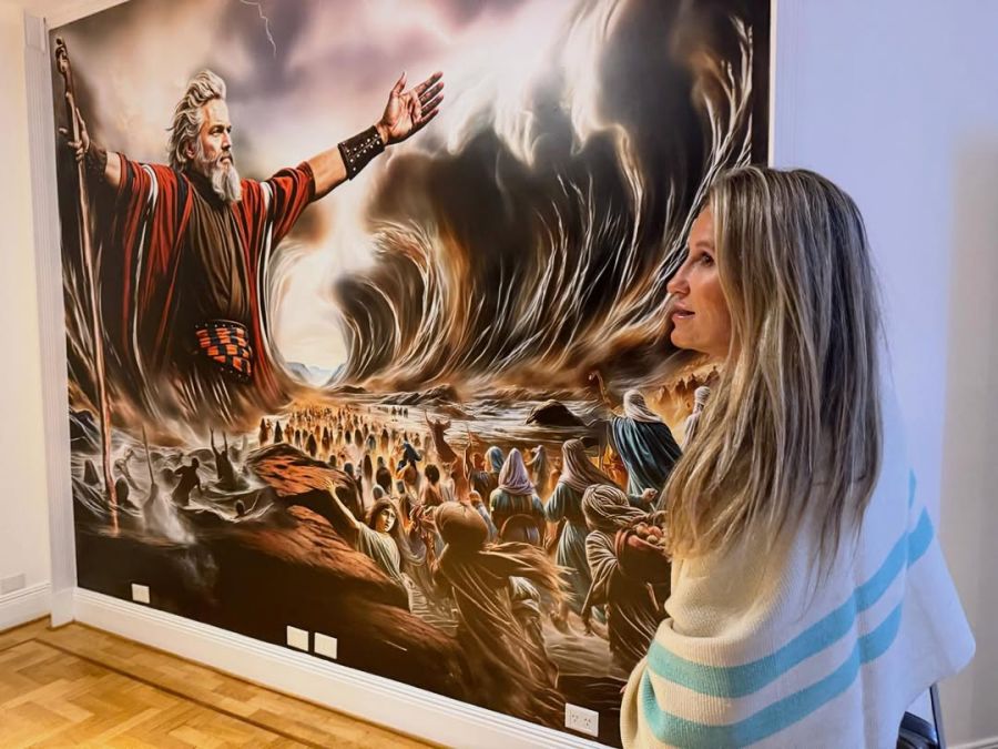 Los cuadros de Milei en la Quinta de Olivos