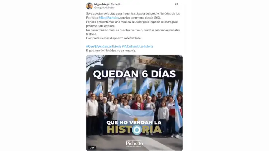 Miguel Ángel Pichetto X 20251001