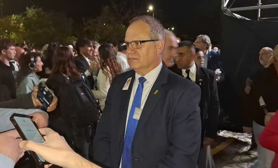 Segundo aniversario de la masacre en Israel, parque Centenario 20250930