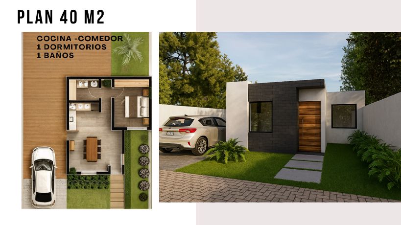 Vivienda de 40 m2 en Luque