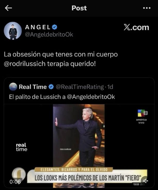Ángel de Brito vs Rodrigo Lussich