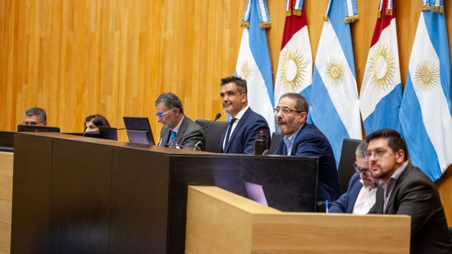 Facundo Torres, autoridad de la legislatura provincial