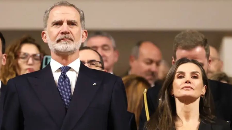 Letizia Ortiz y Felipe