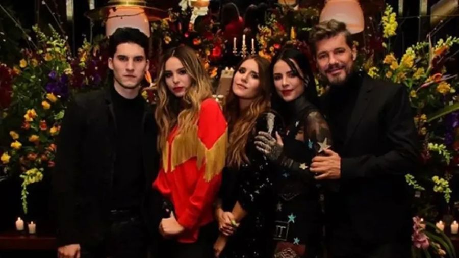 Marcelo Tinelli y sus hijos