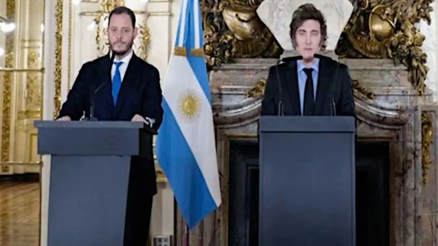 Milei y Reidel 20251001