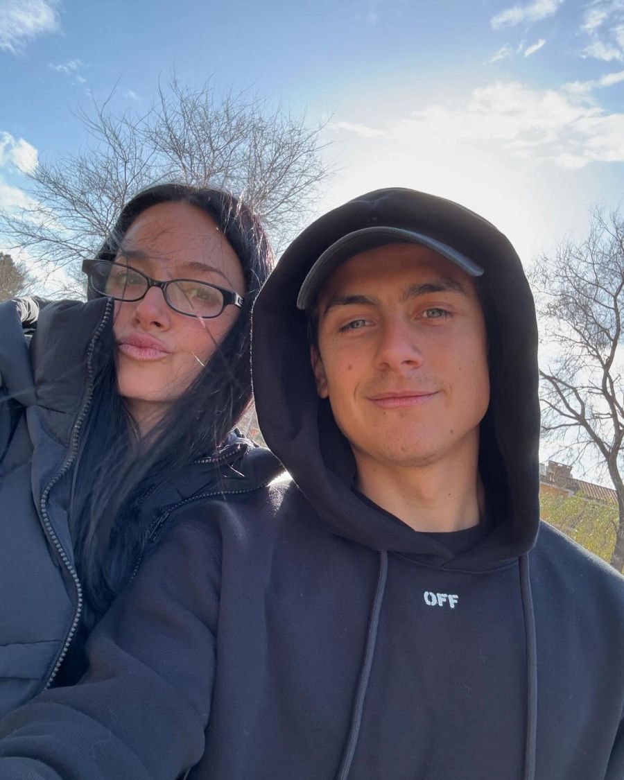 Paulo Dybala y Oriana Sabatini