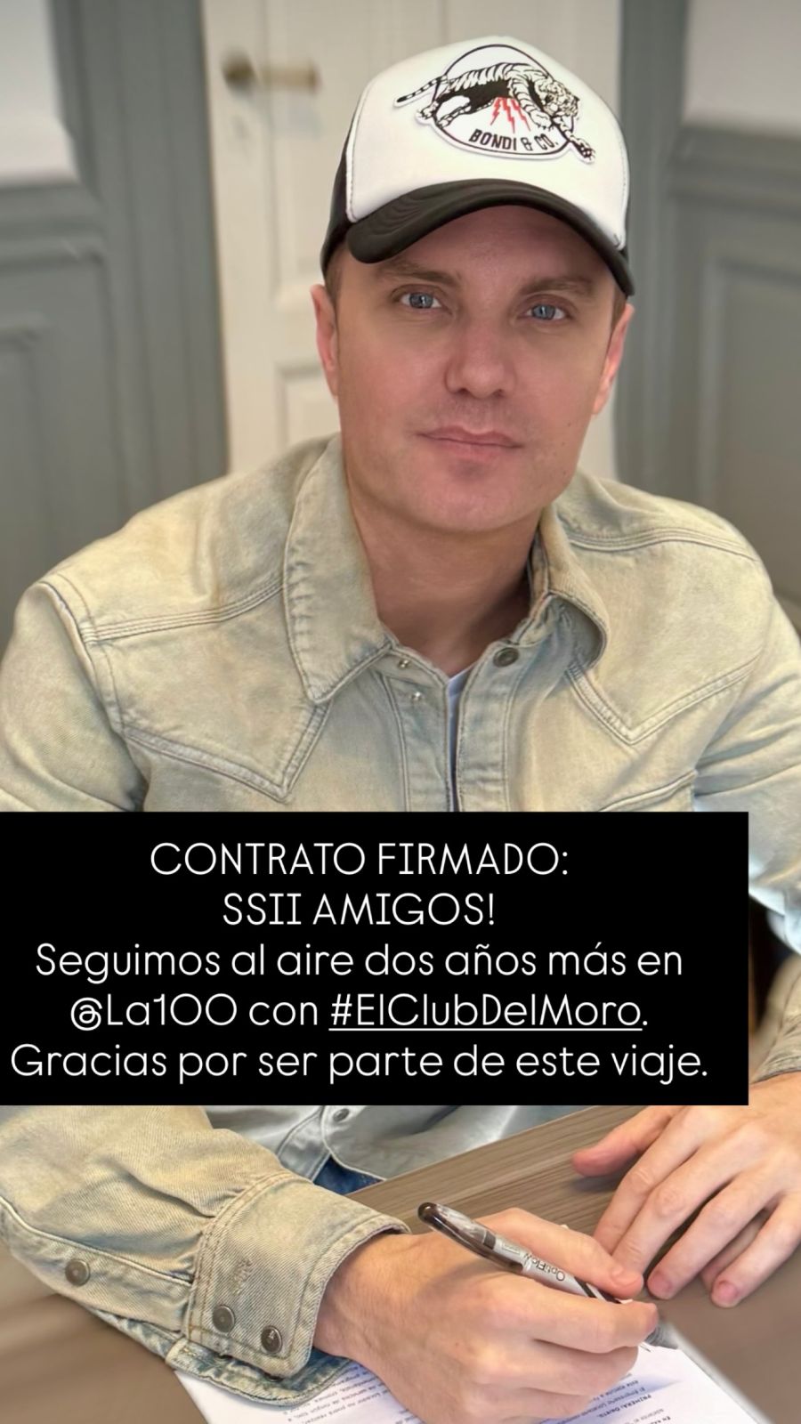 El nuevo contrato que firmó Santiago del Moro