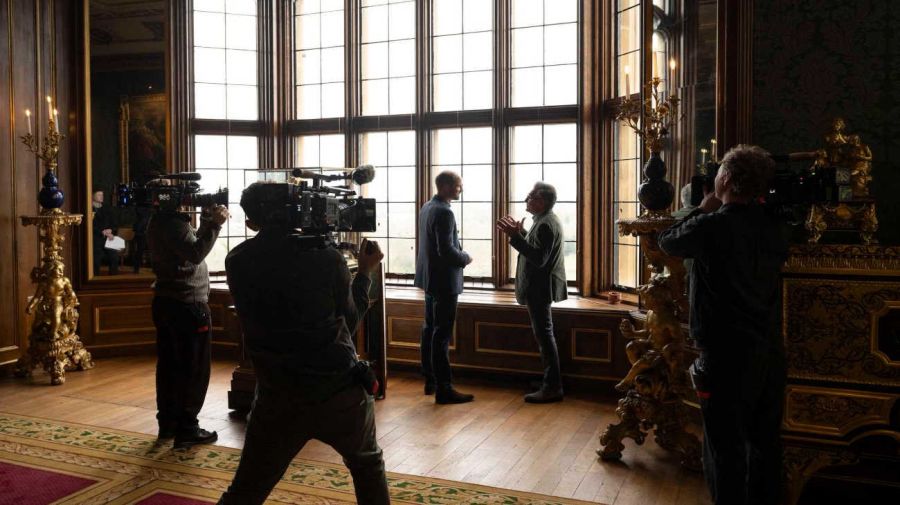 Entrevista del principe Guillermo con Eugene Levy 20251003