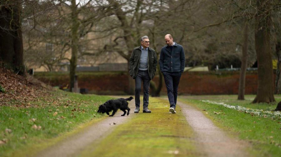 Entrevista del principe Guillermo con Eugene Levy 20251003