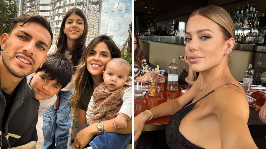 Evangelina Anderson, Leandro Paredes, Camila Galante