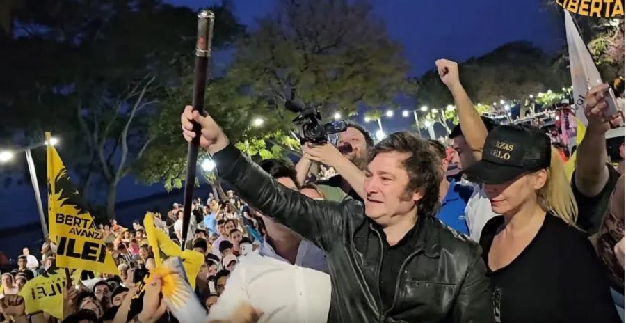 Javier Milei en Corrientes