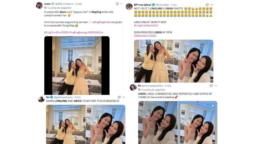 Lingling Kwong y Jisoo 