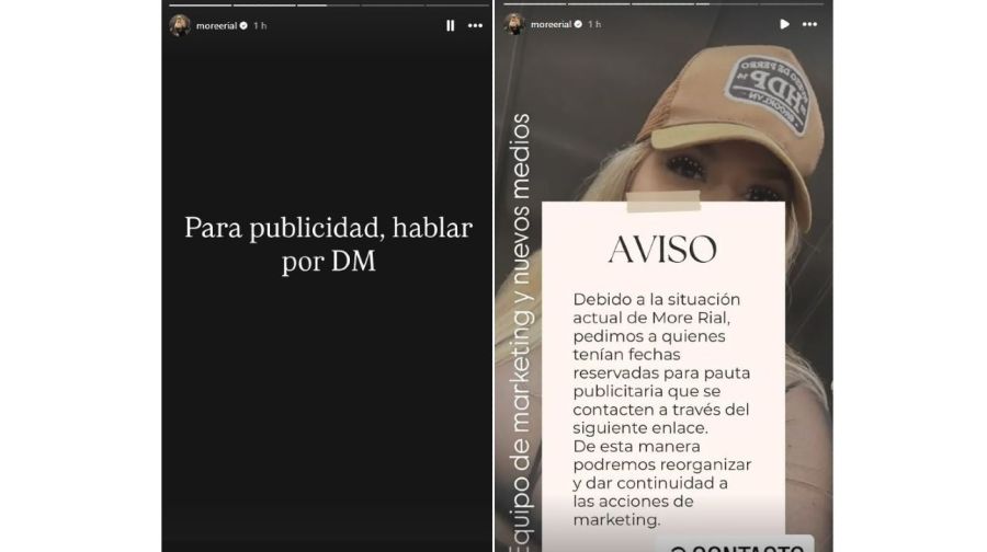 Morena Rial desde el penal de Magdalena