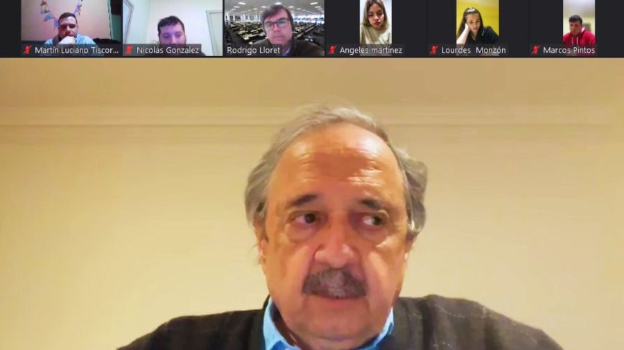 Ricardo Alfonsín Participó del Ciclo de Entrevistas de la USBA