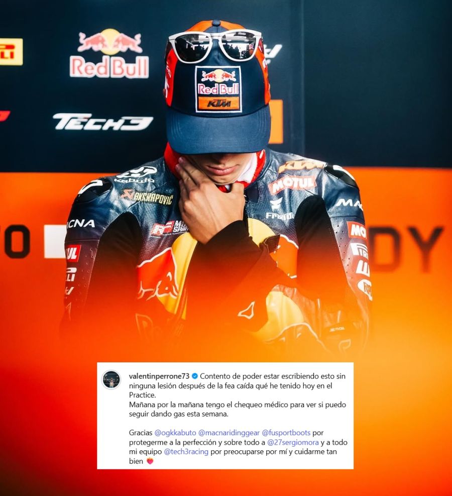 Valentín Perrone en Instagram
