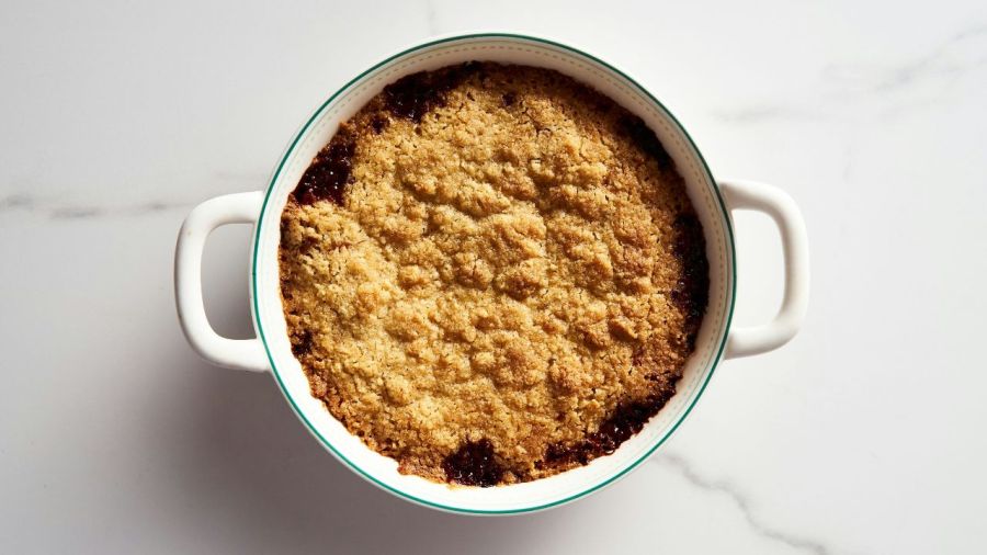 Crumble de manzana