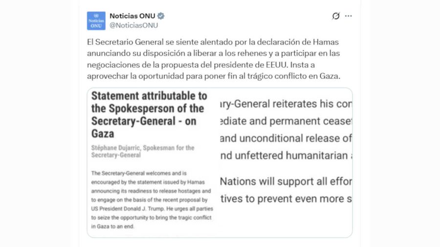 Noticias ONU X 20251003