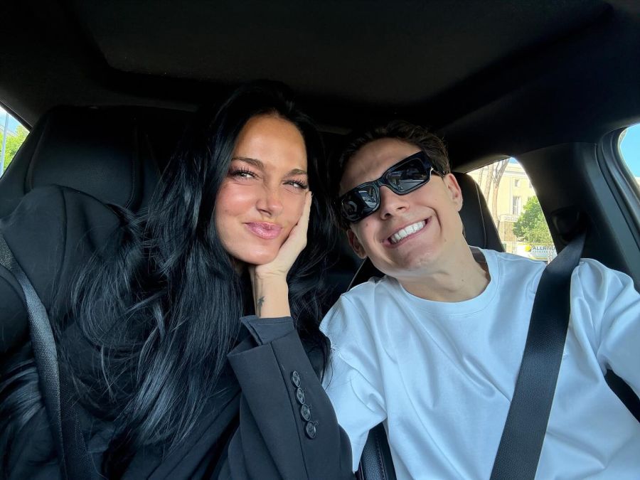 Oriana Sabatini y Paulo Dybala