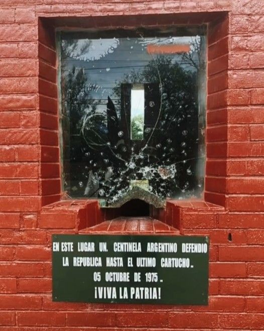 Regiminento de Infantería de Monte 29 en Formosa: en este lugar un centinela defendió la república hasta el último cartucho