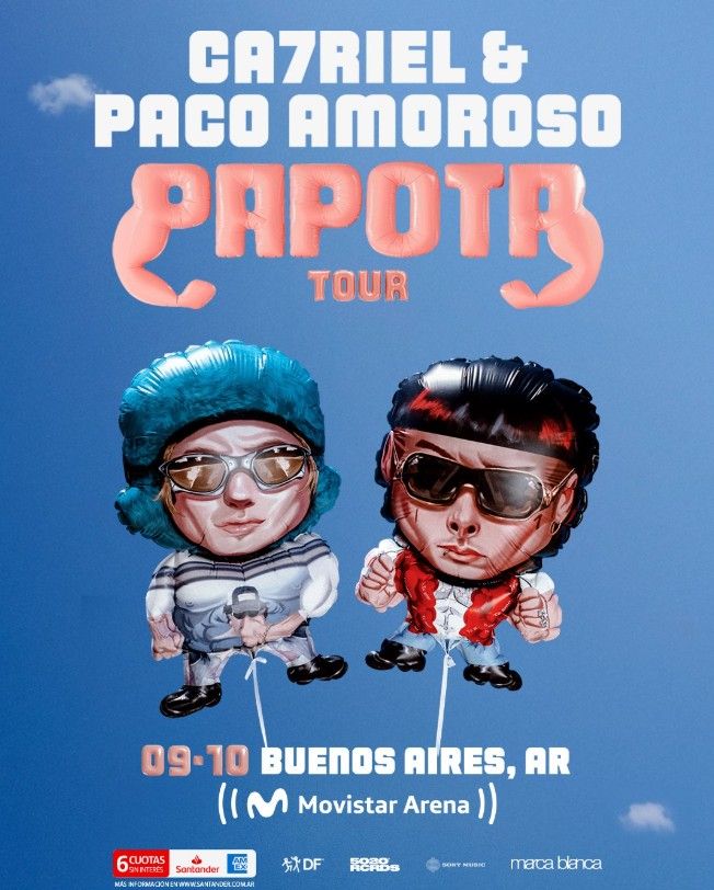 CA7RIEL y Paco Amoroso