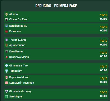 Cruces reducido Primera Nacional