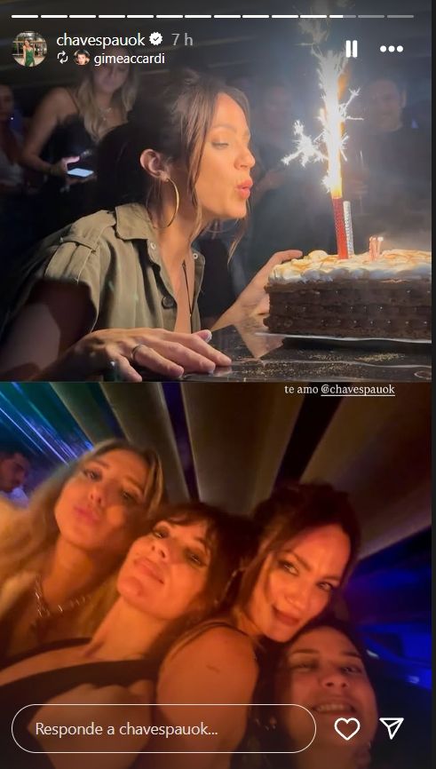 Cumpleaños de Paula Chaves