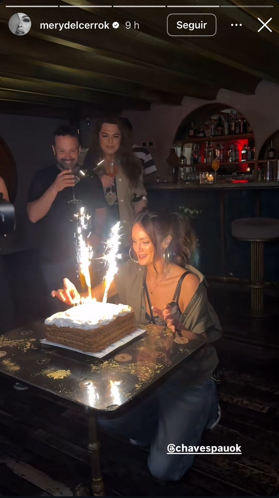 Cumpleaños de Paula Chaves