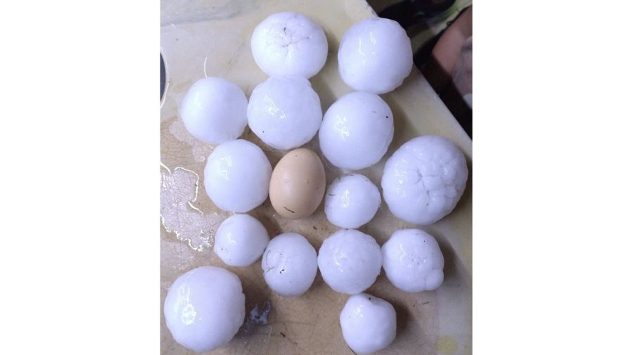 Granizo en Córdoba