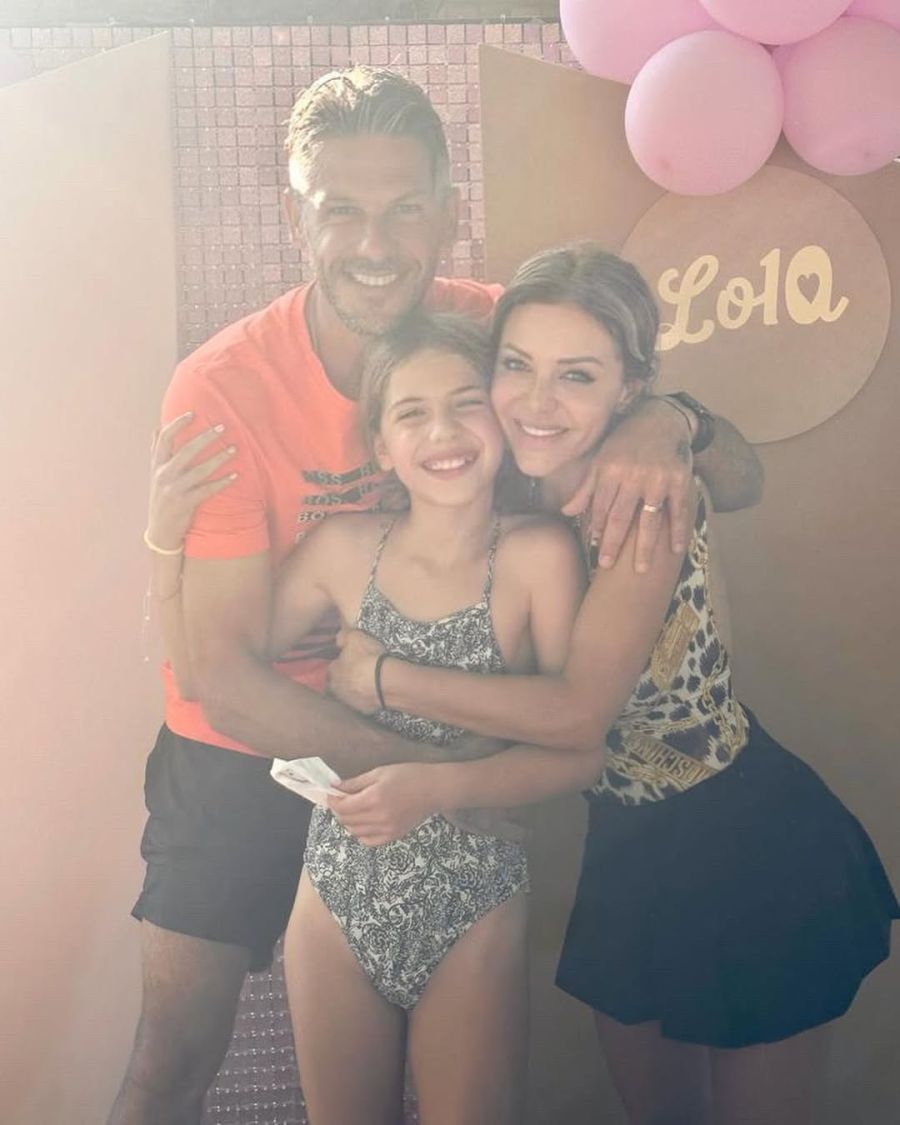Lola, hija de Demichelis y Evangelina Anderson