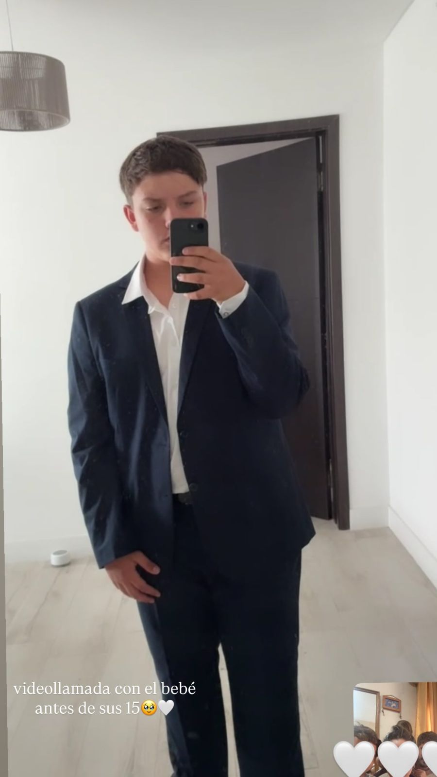 Thiago, hijo de Nazarena Vélez y Fabián Rodríguez