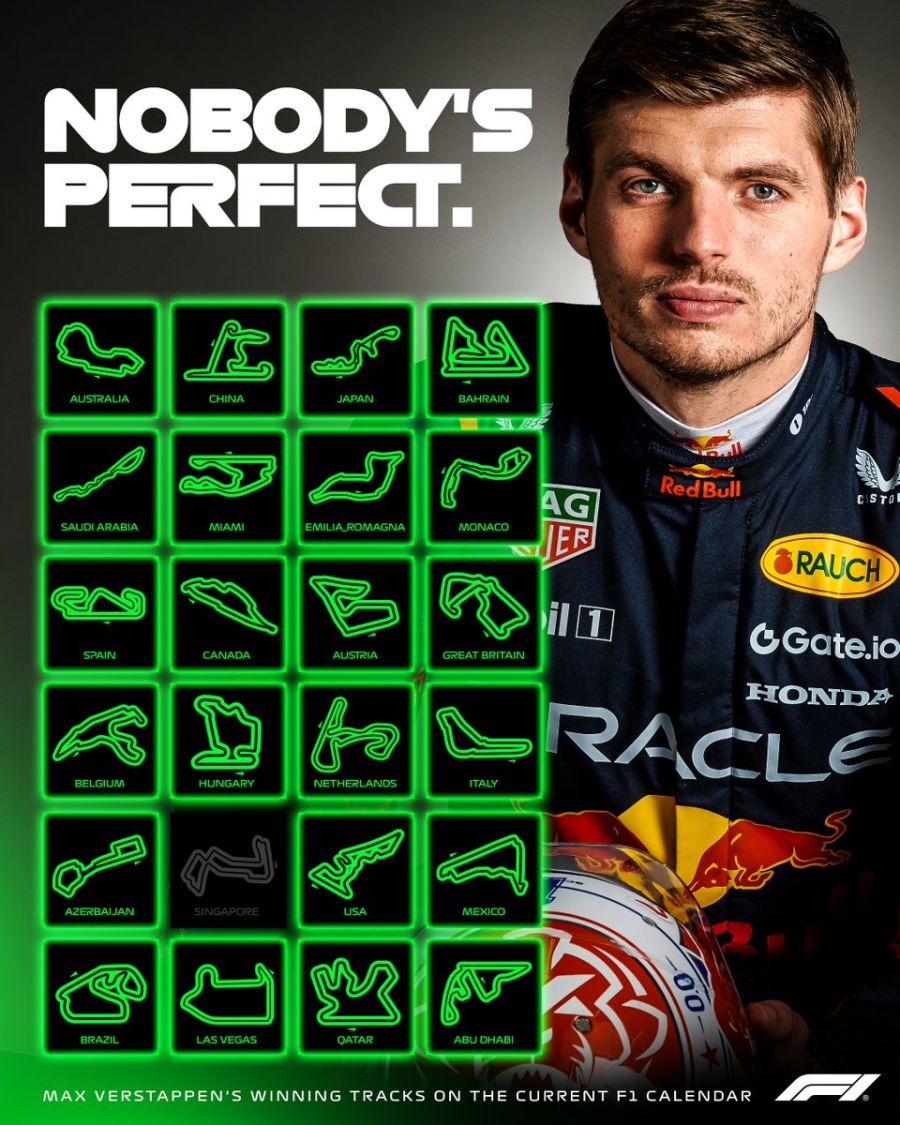 Verstappen en Singapur