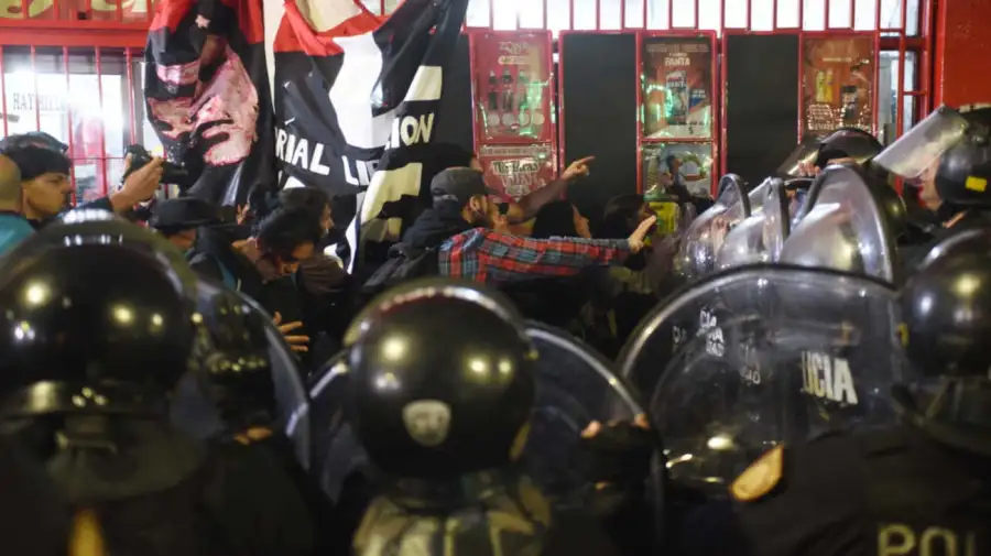 Acto de Milei en el Movistar Arena previa 20251006